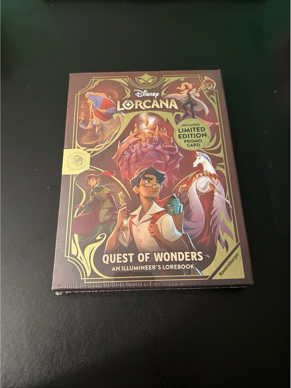 Disney Lorcana D23 2026 Quest Of Wonders Illumineers Lorebook W/ Promo  *SEALED*
